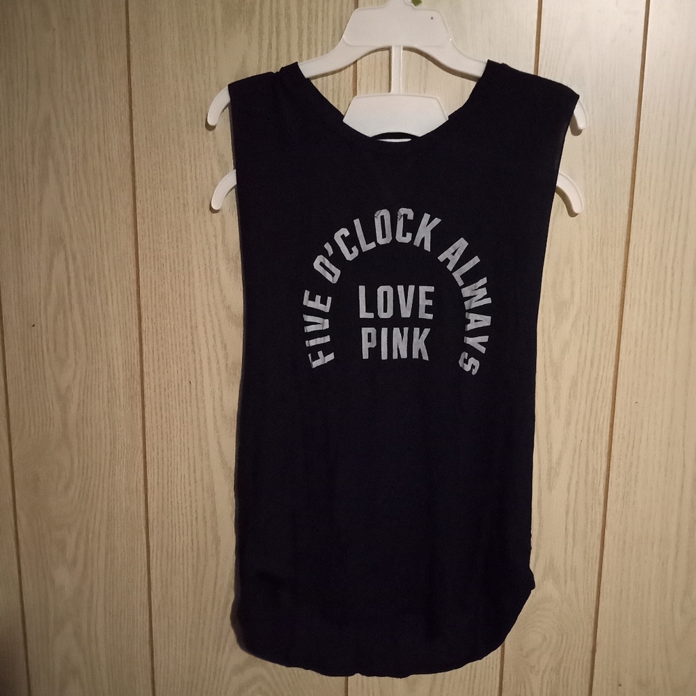 Victorias Secret PINK SUPER SOFT MUSCLE TANK TOP | Size M - Picture 3 of 6